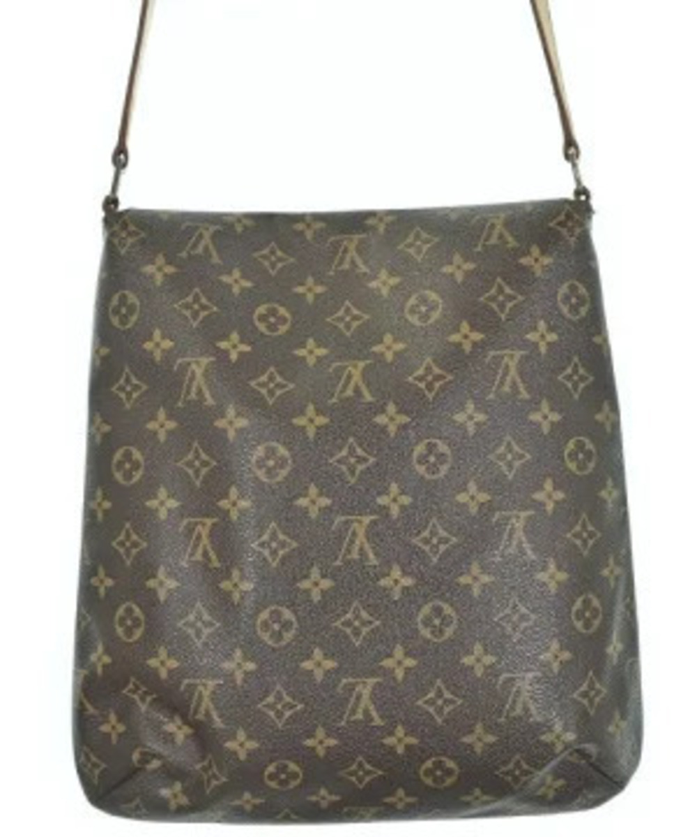 Louis Vuitton over Shoulder All Brown Bag Brown